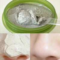 Beplain Korean Mung Bean Pore Serum, Deep Cleansing Foam, Makeup Remover Oil, and Clay Mask for Firming Skin Care